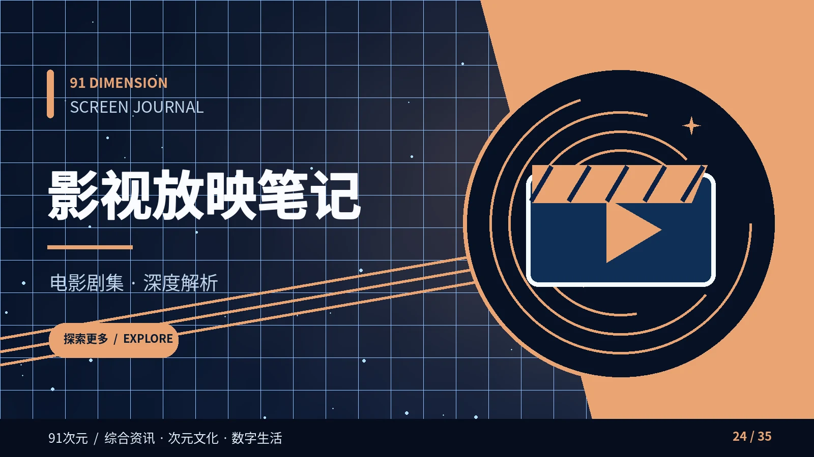 影视放映笔记主题