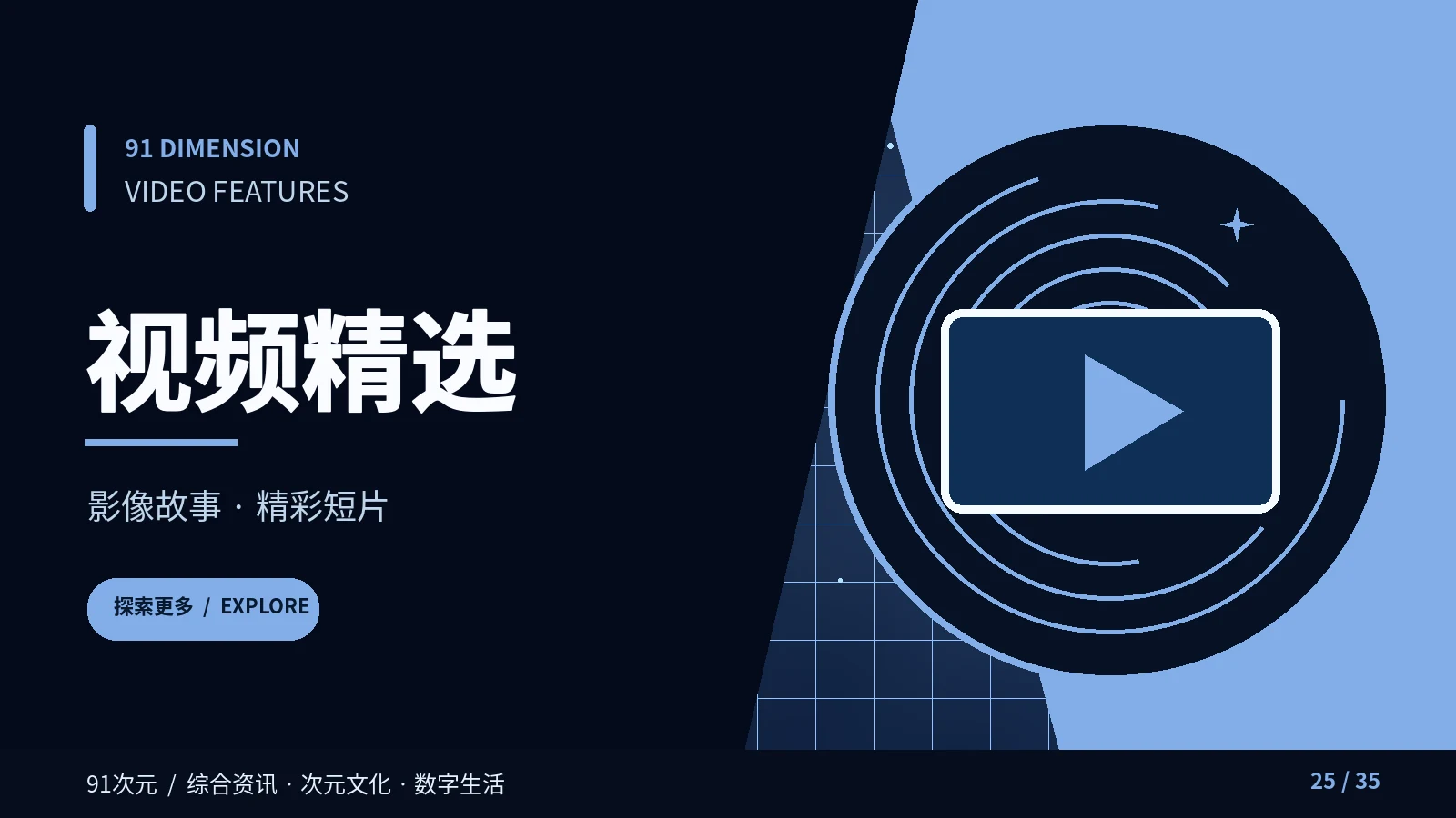 短片视角栏目视觉